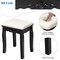 Modern Makeup Vanity Set with 10 LED Lights and 5 Storage Drawers and Comfortable Cushioned Stool, Mirror